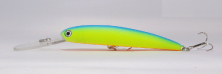 Воблер HMKL K-II MINNOW 95 SP #BLUE BACK CHARTREUSE