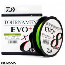 Плетеный шнур Daiwa Tournament 8 Braid Evo+ Chartreuse 135m