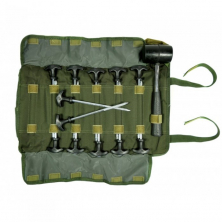 Колышки для палатки с молотком Carp Spirit 12 Pegs and Mallet Набор 12+1