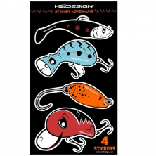 Наклейка Hotspot Design Spinner 4 Stickers 20x35cm Комплект 4шт