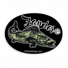 Наклейка Hotspot Design Zander Camo Sticker 30x23cm 1шт