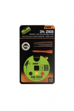 Готовые поводки Fox Edges Zig Rig 8 - 12lb 0,9м x 3шт
