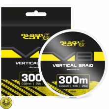 Шнур для ловли Black Cat V8-Line 0.41mm 81lb / 37kg 300m