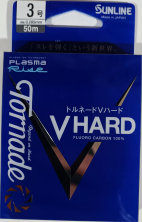 Флюрокарбоновая леска SUNLINE TORNADE V HARD 50M 3.0