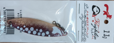 Блесна TULALA TREMOLO SPOON 11G #AKAN AME