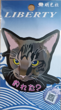 Наклейки MEIKOSHA LIBERTY FISHING STICKER S-97 TSURETA?