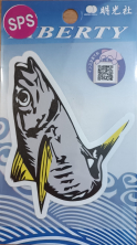 Наклейки MEIKOSHA LIBERTY FISHING STICKER SSPS-97 AJI