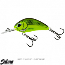Воблер Salmo Rattlin Hornet Floating Chartreuse 4.5cm 6g 1.8/3.4m 1шт