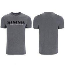 Футболка Simms Logo T-Shirt Athletic Heather XXL