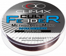 Леска Climax CULT Feeder Method Carp Mono SB 0,25mm, 5,0kg 300m dark brown (37609)