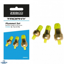 Набір грузил для заміру глибини Zebco Trophy Plummet Set 8g/15g/20g