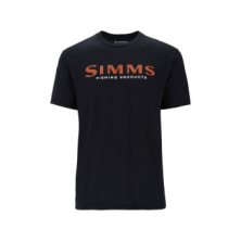 Футболка Simms Logo T-Shirt Jet Black XL (12803-1292-50)