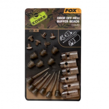 Бусы буферная Fox Edges Camo Drop Off Heli Buffer Bead Kit Camo 6шт