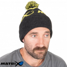 Шапка Matrix Lime & Grey Bobble Hat