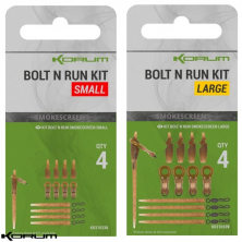 Набір для ковзної оснастки Korum Smokescreen Bolt N Run Kit Large 4шт