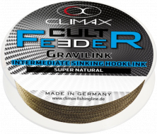 Поводковый материал Climax CULT Feeder Gravilink  0,25mm, 10kg, 10m camoubrown (37639)