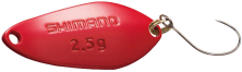 Блесна Shimano Cardiff Search Swimmer 1.8g #06S Red