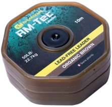 Лідкор RidgeMonkey RM-Tec Lead Free Leader 10m 50lb Organic Brown 