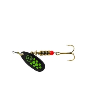 Блесна Mepps Black Fury Black/Green 2.5г