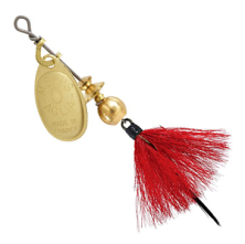 Блесна вращающаяся Mepps Aglia Mouche №1 золото red 3.6g (Ы002097)