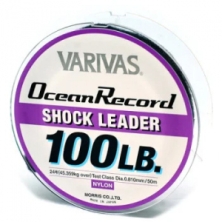 Моношоклідер Varivas Ocean Record Shock Leader 0.81mm 100lb 45.36kg 50m 