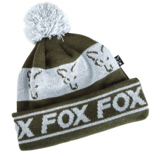 Шапка Fox Lined Bobble Hat Green / Silver 