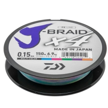 Шнур Daiwa J - Braid X4E 0,15mm 150m Multi Color 