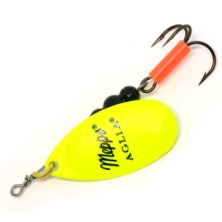 Блесна вращающаяся Mepps Aglia Fluo №3 chartreuse 6.5g (Ы001936)