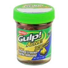 Силикон Berkley Gulp! Alive! Floating Pinched Crawler 2"(50g)NC