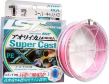 Плетеный шнур LINE SYSTEM AORIIKA SUPER CAST PE X8 150М #0.6
