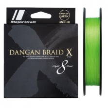 Плетений шнур MAJOR CRAFT DANGAN BRAID X8 150М NEW #0.6 GREEN 