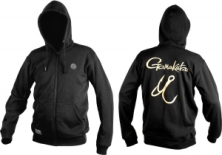 Реглан Gamakatsu черный TREBLE HOOK HOODIE LG XL