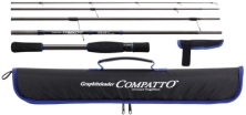 Спінінгове вудлище Graphiteleader Compatto GCMS-705L 2.13м 10г 