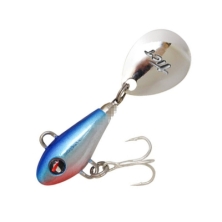 Тейл-спіннер Tict Spinbowy 7.0g 01 UV sardine blue 