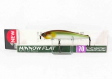 Воблер Duel Hardcore Minnow Flat 70F 70мм 4.5gr #MGSA (R1357-MGSA) 