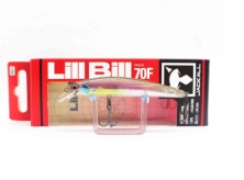 Воблер Jackall Lill Bill 70F 70mm 4.0g Half Mirror Wakasagi 