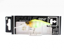 Воблер Jackall Soul Flat 58SF 58mm 6.8g POL Chartreuse Back Bluegill