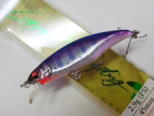 Воблер Megabass GREAT HUNTING 45 FLAT SIDE (F) col. M BLUE STREA M 