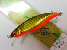 Воблер Megabass GREAT HUNTING 45 FLAT SIDE (F) col. M KINKURO