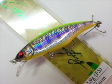 Воблер Megabass GREAT HUNTING 45 FLAT SIDE (FS) col. LZ CHART BACK YAMAME