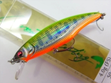 Воблер Megabass GREAT HUNTING 50 FLAT SIDE (F) col. LZ LIME BACK OB