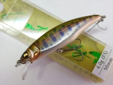 Воблер Megabass GREAT HUNTING 50 FLAT SIDE (FS) col. TAKUMI YAMAME 