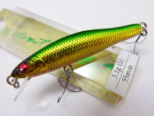 Воблер Megabass GREAT HUNTING 55 HEAVY DUTY (F) col. M LIME GOLD