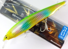 Воблер Megabass Kanata 160F SW col. GG GOLD LIME RAINBOW