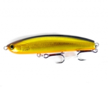 Воблер SUMLURES SLALOMER 85 127 HOLOGRAM GOLD BLACK OB