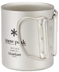 Кружка Snow Peak MG-052FHR Ti-Double 300 Mug 300ml