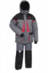 Костюм Norfin Arctic Red L -25°C / 4000мм Красный/серый