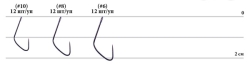 Гачок Decoy AH-6 Area Hook VI Spic #10 (12 шт/уп)