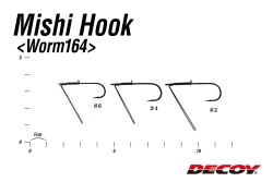 Крючок Decoy Worm164 #2 (5 шт/уп)