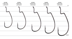 Гачок Decoy Worm21 Digging Hook #4/0 (5 шт/уп) 